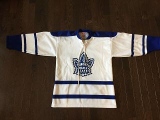 Toronto Maple Leafs Vintage Logo Ccm Jersey Youth Size L/xl