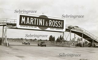 1964 Sebring Stock Car Race - Studebaker 2 & Austin Mini 31 - Orig Neg (434)