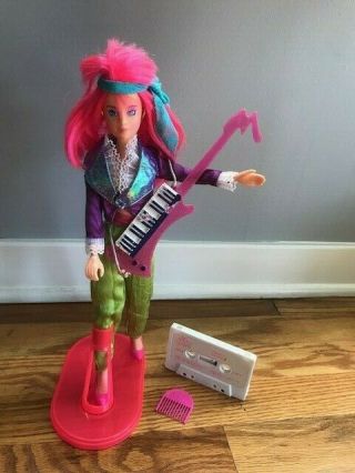 Jem And The Holograms - Kimber Doll With Cassette Tape - 1985
