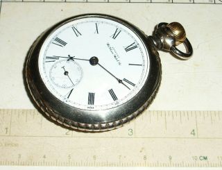 American Waltham Antique Pocket Watch Grade 1 Circa 1888 Model 1883
