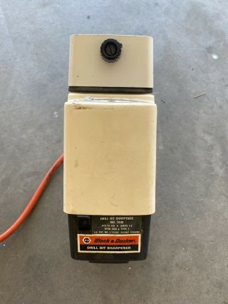 Vintage Black & Decker Drill Bit Sharpener Model 7980 And