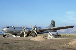 35mm Slide Military Aircraft/plane Usaf B - 29 44 - 86408a Oct 1985 P1368