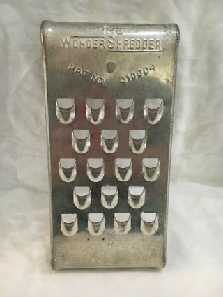 Vintage " The Wonder Shredder " 1930 