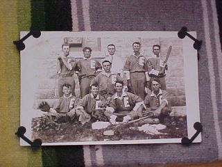Vintage Postcard - Rppc - Kansas - Emmeram Kansas - Emmeram Baseball Team Photo - 1920`s