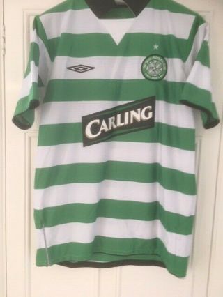 Celtic Fc Home Football Shirt Vintage 2004/06 Size " M "