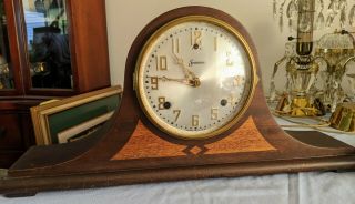 Antique Sessions Dulciana 8 - Day Mantle Clock 1930s