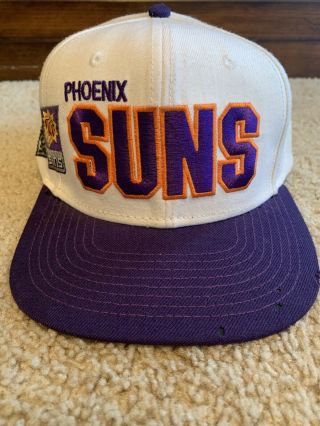 Vintage Phoenix Suns Sports Specialties Snapback Hat Nba Tosa