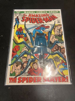 The Spider - Man Marvel Comic Book 105 Feb.  Ungraded Vintage Comic