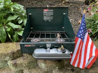 Vintage Coleman Dual Fuel 424 Camping Stove
