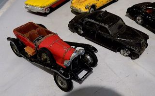 Vintage Diecast Corgi Toys Vehicles,  Etc.  x 9,  1960s - 70s,  AF – Spares 2
