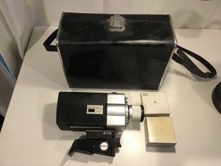 Vintage Kobena 321.  8 Film Movie Camera with Hoya Lens Hood & Filter 710 2