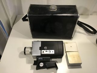 Vintage Kobena 321.  8 Film Movie Camera with Hoya Lens Hood & Filter 710 3
