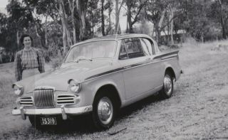 4 x OLD PHOTOS of a Sunbeam Rapier II coupe early 1960 ' s South Australia 2