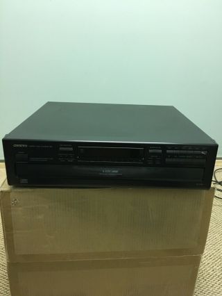 Vintage Onkyo Dx - C330 6 Disc Player Cd Compact Changer Carousel