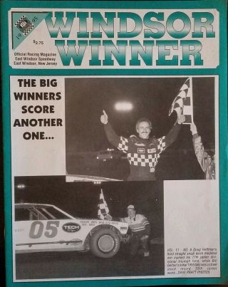 1995 East Windsor Speedway Program Vol 11 6 Doug Hoffman Find
