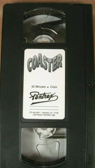 COASTER Pentrex VHS Tape PERFECTLY San Diego to Oceanside 