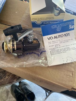 Olympic 101 Vo - Auto Open Face Spinning Fishing Reel