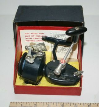 Vintage Garcia Mitchell 440 Spinning Reel W Paperwork And Box
