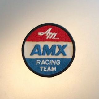 Amc Amx Racing Team Collector Jacket Patch 3 1/2 "