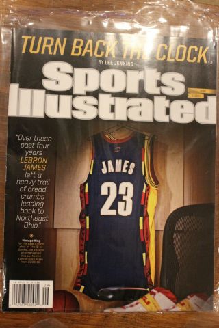 2014 Sports Illustrated Lebron James - Cleveland Cavaliers - No Label