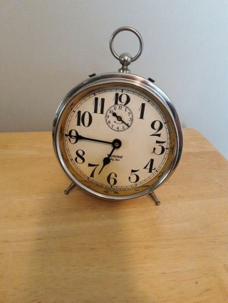 Antique Westclox Big Ben Peg Legs Alarm Clock 1927 - 1933