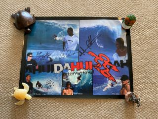 Da Hui Surf Signed Poster
