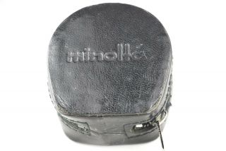 " Vintage " Minolta Filter Leather Case W2.  0 " X H1.  25 " From Japan