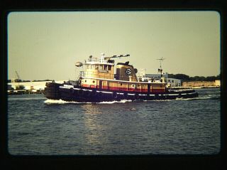 Slide Tugboat Virginia At Savannah,  Ga 5 - 23 - 1994