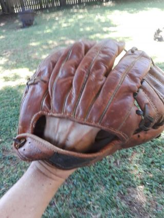 Vintage Ted Williams Baseball Glove