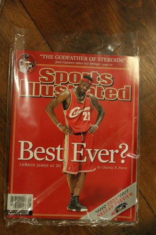 Sports Illustrated - 2005 - LeBron James at 20 - Cleveland Cavaliers - Jose Canseco 2