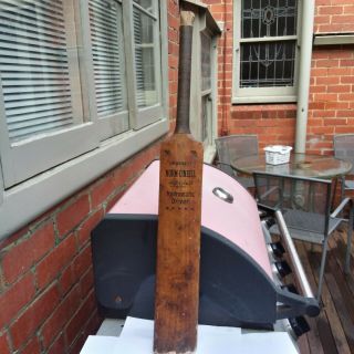 Very Old Vintage Cricket Bat - 1950s 
