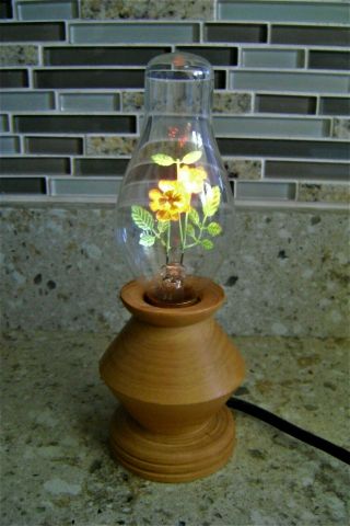 Antique Vintage Aerolux Flower Filament Light Bulb For W/light Fixture -