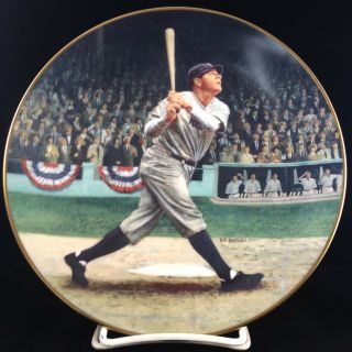 " Babe Ruth: The Called Shot " Collector Plate
