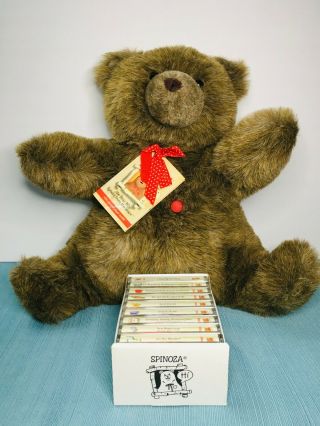 Vintage Spinoza Therapy Autism Bear Speaks From The Heart Cassette Player W/tape
