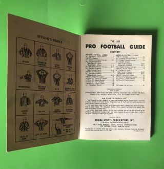 1966 NFL AFL PRO - FOOTBALL GUIDE | Kerr McGee | Jim Mackenzie Show - Oklahoma 3