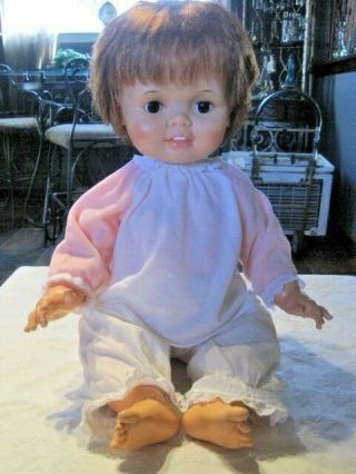Ideal Baby Crissy Doll Growing Auburn Hair 1972 Head / 1973 Body