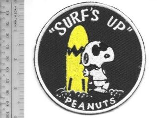 Vintage Surfing Usa Snoopy Cool Surfer Surf 