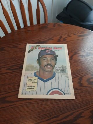 October 21,  1972 - The Sporting News - Billy Williams Of The Chicago Cubs