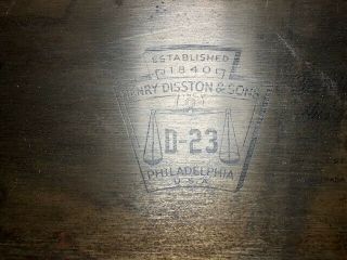 Vintage Henry Disston And Sons D - 23 8tpi Late 1940 
