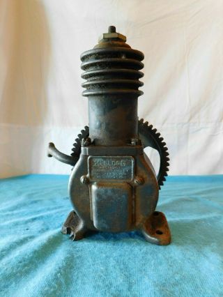 Antique Kellogg Air Compressor Pump Model 201 Cadillac Patent 1919 Rochester Ny