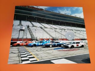 Dodge Daytona Plymouth Superbird Nascar Stock Cars 8 X 10 Atlanta Motor Speedway