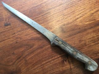 Very Old Wusthof Filet Knife 6 1/4 " Blade - 1930 