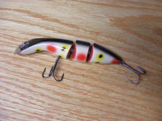 Immaculate Heddon Gamefisher In Strawberry Spot Painted By Dale Roberts
