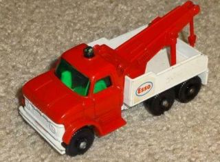Vintage Lesney Matchbox Ford Esso Tow Truck/ Wrecker 1968