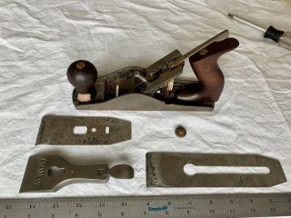 Vintage Antique Stanley Bailey Sweetheart No.  3 Smooth Bottom Wood Plane Type 13