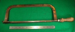 Vintage Millers Falls No.  515a Heavy Duty 12 " Hack Saw 1 " Wide X 3/16 " Frame