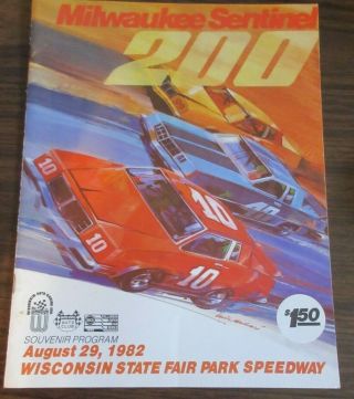 1982 Usac Milwaukee Sentinel 200 Mile Stock Car Race Wisconsin State Fair Park