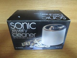 Vintage Medelco Sonic Jewelry Cleaner Model Sj4 Electric Cleaning Machine