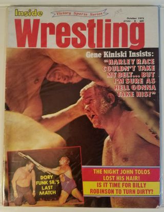 Inside Wrestling - Kiniski Vs Race - Oct.  1973