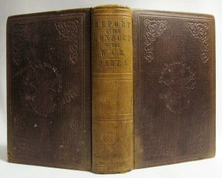 Antique 1863 Report On The Conduct Of The War Civil War Army Of The Potomac V.  1